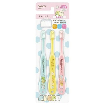 【震撼精品百貨】角落生物 Sumikko Gurashi~SAN-X~角落生物3入組牙刷*46571
