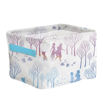 收納王妃 迪士尼收納系列 收納箱 方 大(27 x 20 x 17cm)  彩色樹林  1個