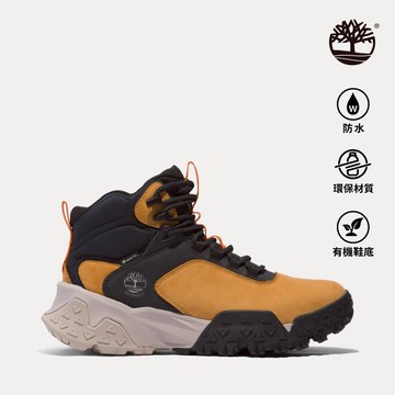 Timberland 男款小麥色Motion Scramble GORE-TEX防水中筒健行鞋|A6B4S754
