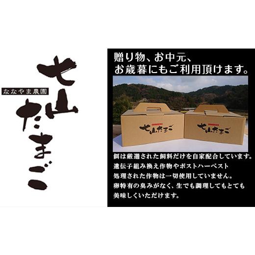 ふるさと納税 佐賀県 唐津市 放し飼い！七山たまご 40個箱×2(合計80個) (大玉) 玉子 生卵 鶏卵 佐賀県唐津産