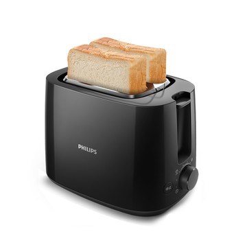 PHILIPS 電子式智慧型厚片烤麵包機 黑(HD2582/92)