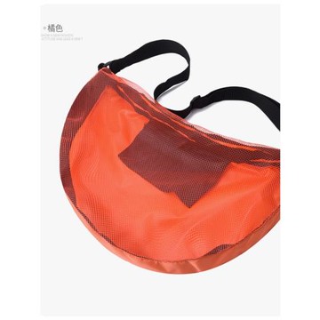 新款大容量籃球包單肩斜挎訓練運動背包籃球袋網袋學生排球足球包