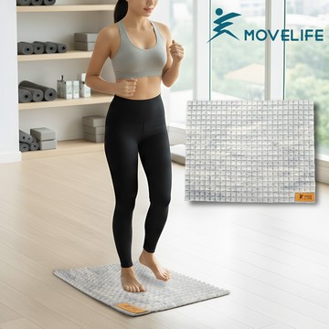 【MOVELIFE】恐龍蛋立體舒壓 超慢跑墊/台灣製造/運動墊/跳繩墊/瑜珈墊/冥想墊(55x43cmx18mm)