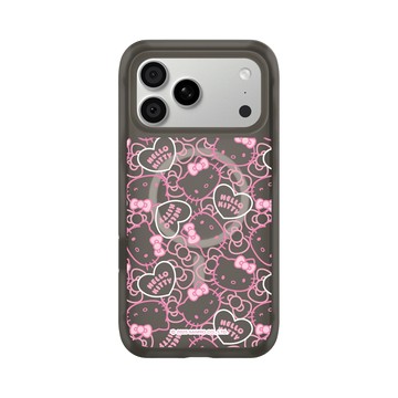 iPhone 18 Pro Max AirX 本質黑 - 三麗鷗-Hello Kitty - 粉紅愛心