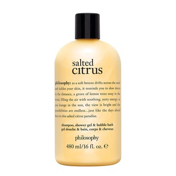 Philosophy 肌膚哲理 蜜罐柑橘洗髮沐浴凝膠 480ml Salted Citrus 3-in-1 Bath & Shower Gel