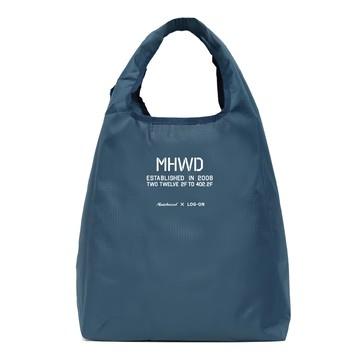 matchwood X LOG-ON Reusable Bag 環保購物袋  36.5 x 33.5 x 9cm  海軍藍