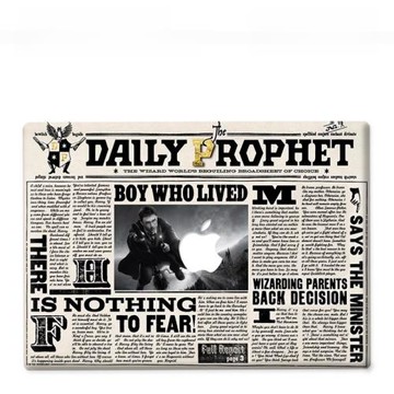 適用新款Macbook保護殼m3輕軟m1蘋果筆記本電腦套24款air薄殼m3磨砂m2pro13/14/15防摔2338創意2442哈利波特