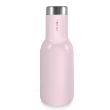 【Driver】時尚冷熱兩用保溫瓶380ml-粉紅