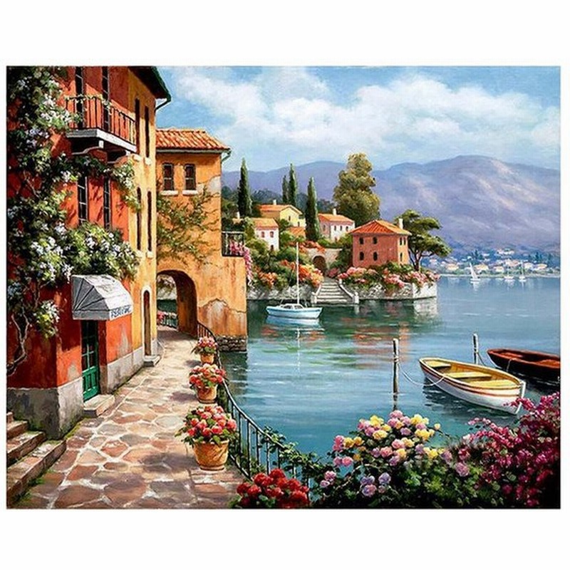 全14様式選ぶ デジタル油絵 数字 キャンバス 壁画 アートワーク 絵画 塗り絵 手塗り Diy絵 手作り 贈り物 様式4 通販 Lineポイント最大0 5 Get Lineショッピング