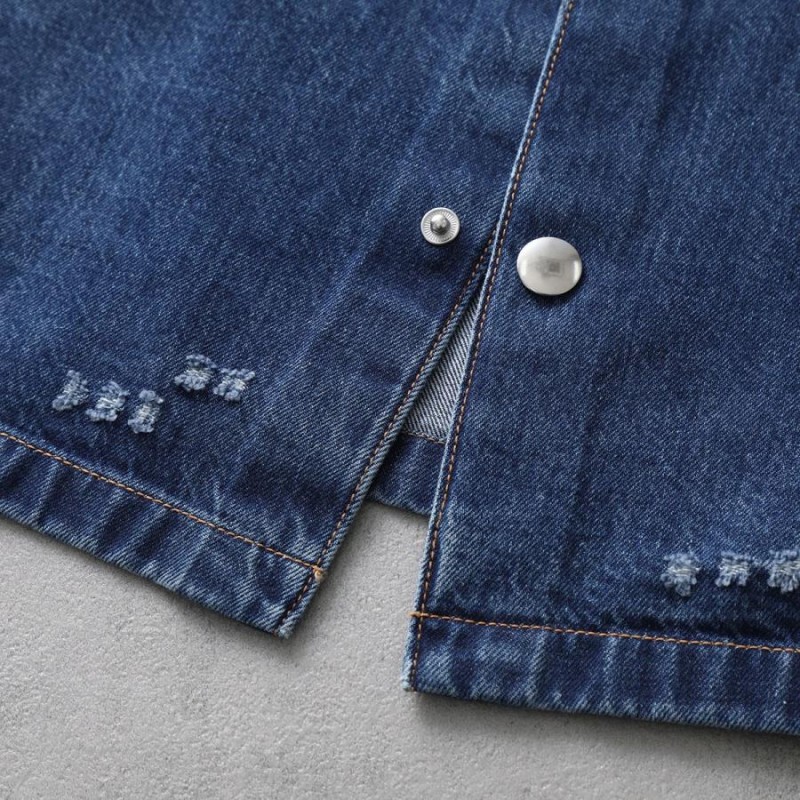 PRADA プラダ デニムシャツ GEC067 10GG メンズ 半袖