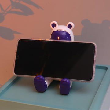 創意宇航員懶人手機支架桌面可愛iPad支架子送女朋友閨蜜生日禮物