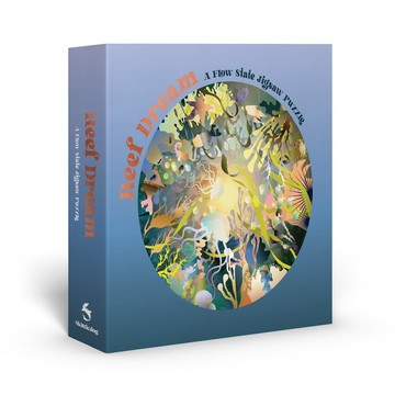 Reef Dream: A Flow State Circular Jigsaw Puzzle(珊瑚礁之夢：流動圓形拼圖)
