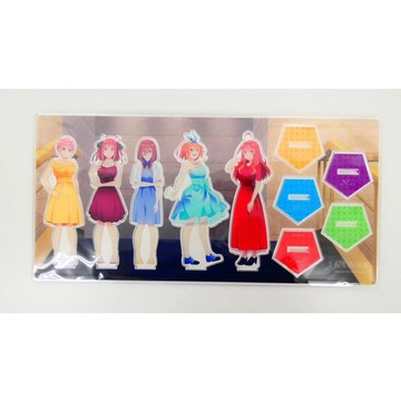 （官方正版現貨） 五等分的花嫁 Blu-ray特典 立牌 / 動漫 五等分的新娘 中野 一花 二乃 三玖 四葉 五月