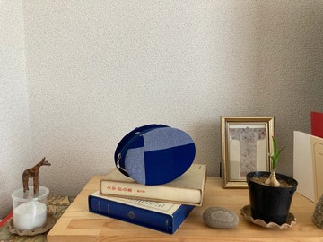 OVAL 包迷你復古和服面料 C