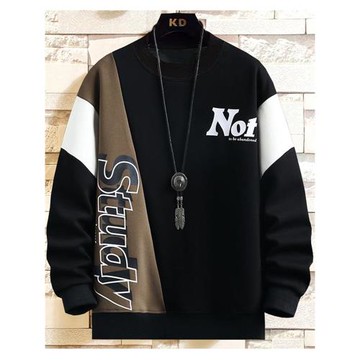 超特大碼肥佬加肥加大號歐版肥佬裝400斤拼接圓領上衣體恤衛衣男