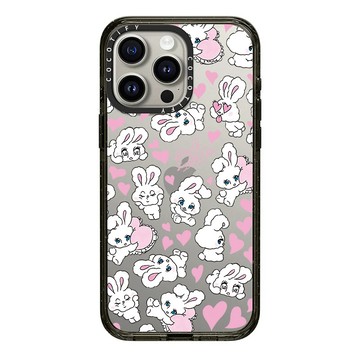 愛心兔 iPhone17Promax手機殼 蘋果15Pro防摔殼i14保護殼i13硬殼i12