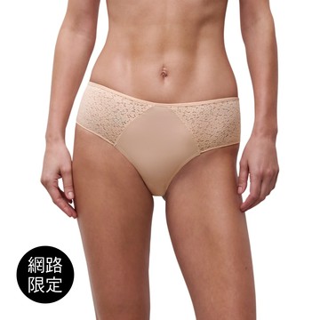 網路獨賣【Chantelle Easy Feel】平口內褲>XS-M>粉膚色(13F40_01N)【Norah】