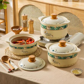 砂鍋家用燉鍋湯鍋煤氣灶專用陶瓷煲仔飯煲湯沙鍋耐高溫干燒不裂