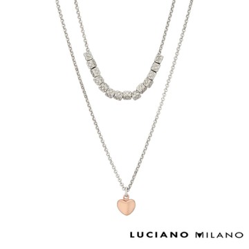 LUCIANO MILANO 偷心純銀項鍊