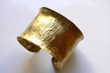 簡約寬版黃銅手鐲 (寬 40mm)