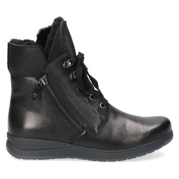 CAPRICE BLACK CASUAL CLOSED BOOTIES 黑色女款鞋子