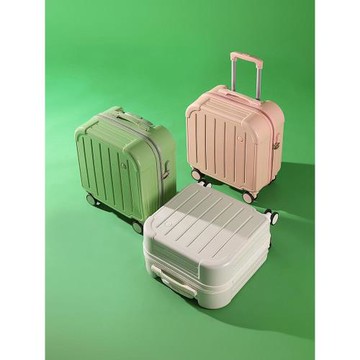 小型行李箱女生輕便18寸密碼登機箱靜音萬向輪皮箱拉桿兒童旅行箱