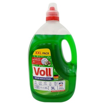Voll 白色衣物洗衣精 綠色 3L  1桶