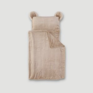 WARM TOUCH 石墨烯保暖抗菌兒童睡袋 杏棕