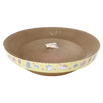 iCat 寵喵樂 可愛貓咪貓抓板  40 x 40 x 9.4cm  40圓形小號  1個