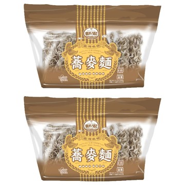 新宏 蕎麥關廟麵  600g  2個