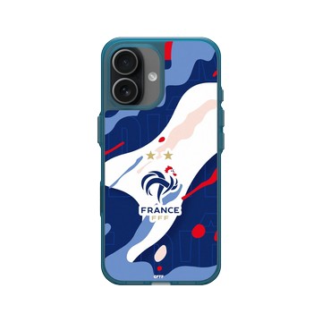 iPhone 17 Clear (相機按鈕) 夜幕藍 - FFF - Logo - Camo