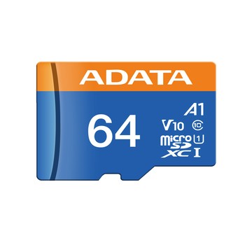 【ADATA 威剛】64G micro SDXC UHS-I V10 A1 CLASS10 U1 記憶卡
