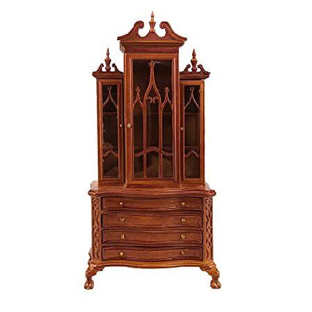 12 Scale Dollhouse Miniature Furniture Well Hand Carved Cupboard