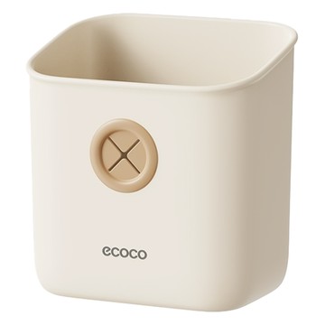 ecoco 意可可 簡約風多功能壁掛平放兩用收納盒  顏色隨機  1個