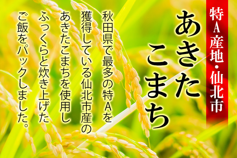 米 白米 パックご飯 200g×24個 《特A産地》秋田県 仙北市産 あきたこまち パックごはん|02_jpr-010501