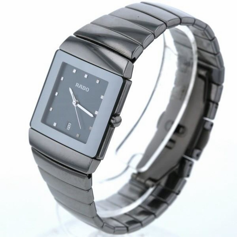 RADO ラドー ダイヤスター スクエア ローマン メンズ 腕時計 クォーツ RADO ラドー ダイヤスター 152.0332.3 スクエア クォーツ腕時計