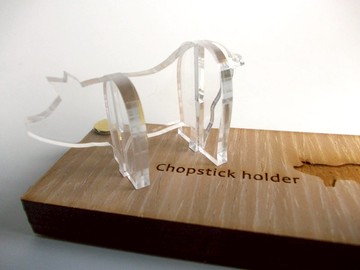 【福袋】情人節禮物/小豬筷架-交換禮物 聖誕禮物