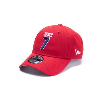 NEW ERA 官方旗艦店 男女 9FORTY MLB PLAYER24 費城人TREA TURNER 紅 NE70755416