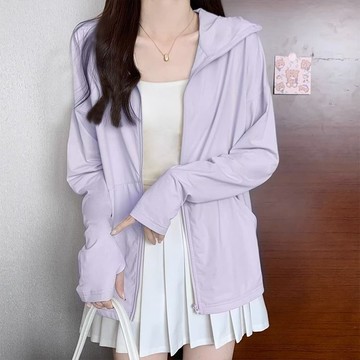 【砂糖夢境】OLISI 防曬衣 女 夏季 新款 防紫外線 透氣 外套 冰絲 開衫 薄款 防曬服 外套