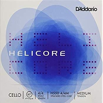 D'Addario ダダリオ チェロ弦 Helicore Fourths-Tuning Set H550 4M Medium Tensi