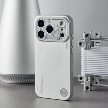 【Wakcas】透視鏡頭結構磁吸手機殼 iPhone 17 16 Pro Max 保護殼 未來感 簡約 質感 防摔殼