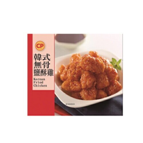 卜蜂韓式無骨鹽酥雞400g/包【愛買冷凍】