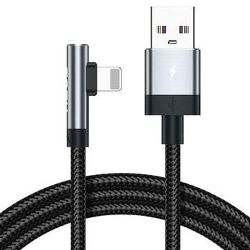 TOTU 彎頭 Lightning/iPhone快充線編織充電線傳輸線 極速 2M 拓途