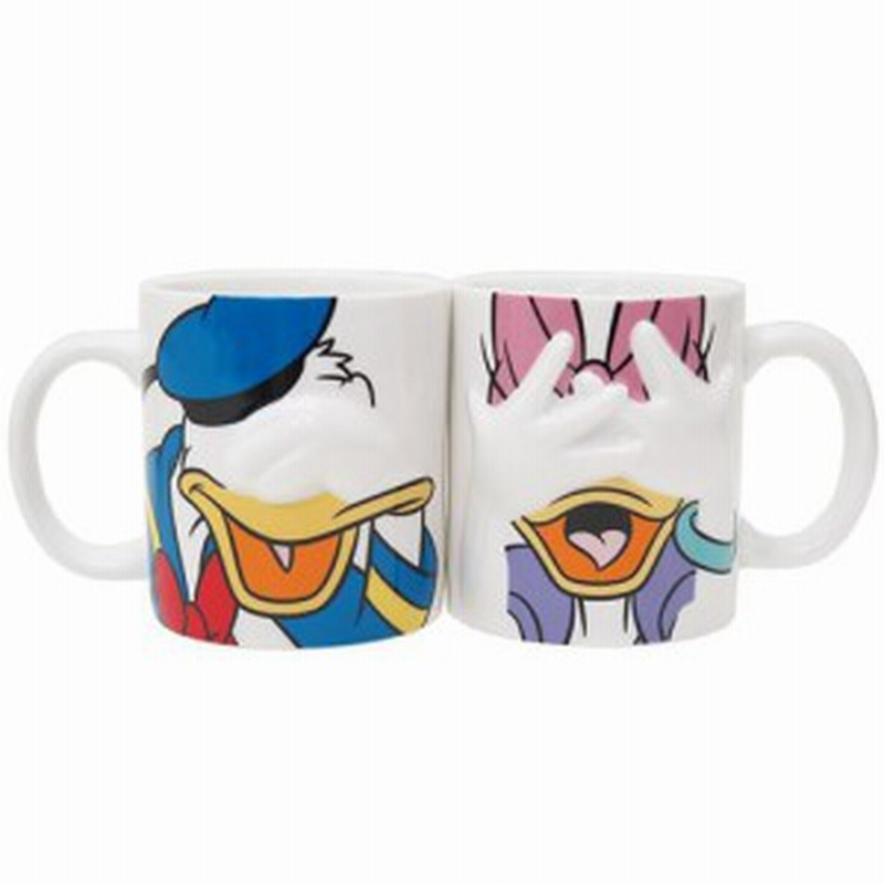 ドナルド デイジー ペアマグカップ2個セット ハイディング ディズニーアニメキャラクター P59 通販 Lineポイント最大3 0 Get Lineショッピング