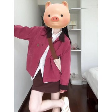 日系底特律夾克復古水洗外套工裝