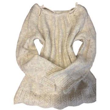 一字肩毛衣女秋冬季2026新款慵懶風高級感內搭打底衫露肩針織上衣