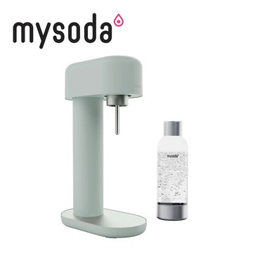 只想氣氣你【mysoda】RUBY鋁合金氣泡水機 - 雲杉綠 (RB003-GG) 享瘦 補水 清涼 氣泡 健康生活 環保 北歐NO.1