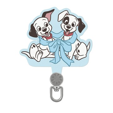 【正版授權】Disney Cats And Dogs-緊緊在一起旋轉手機掛片/夾片