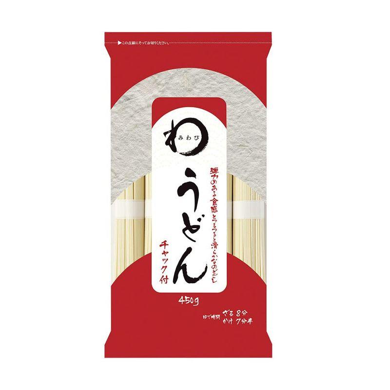 みわび 茂野製麺 うどん チャック付 450g×10個