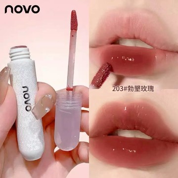 現貨 唇釉 不沾杯唇釉 不掉色唇釉NOVO 6066天空之境不沾杯唇釉